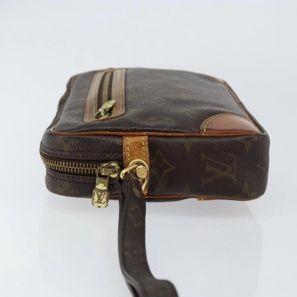 LOUIS VUITTON Monogram Marly Dragonne GM Clutch Bag - Picture 4 of 15